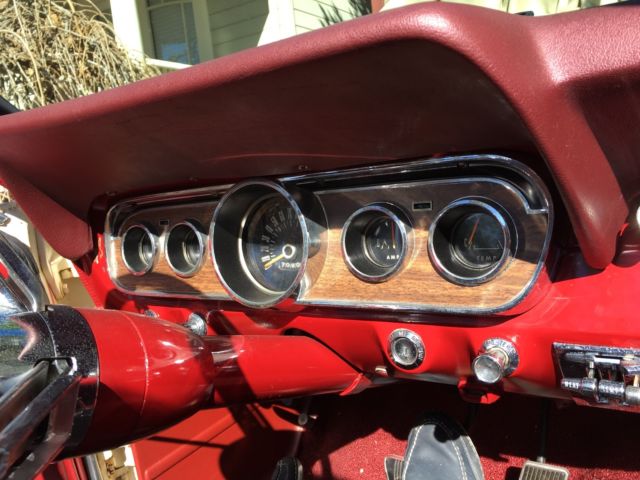 1966 Ford Mustang New Red Leather - photo 6