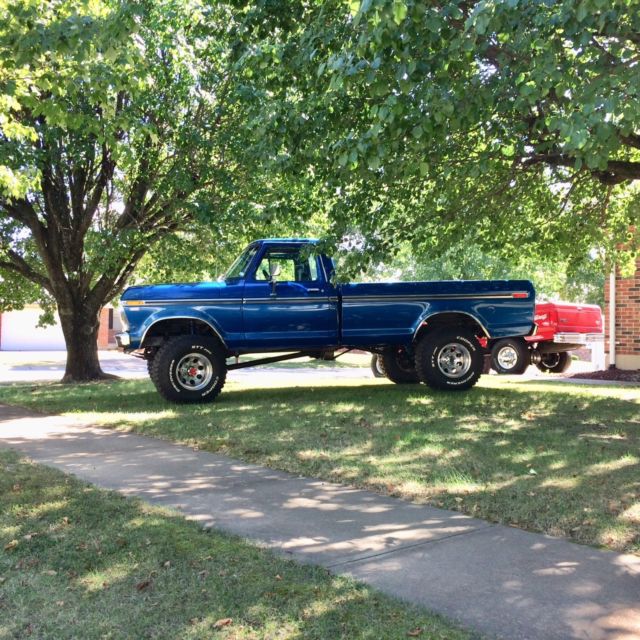 Ford 1973 F-250 4X4 Highboy Restored 390 4V C6 NP203 Divorced Exc. Cond 1973 Ford 3/4 Ton Pickup Ranger XLT