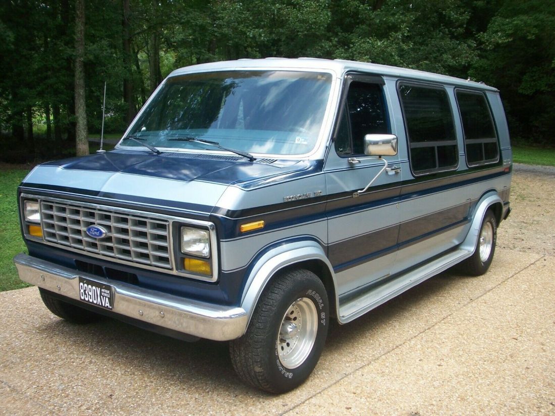 Ford 1987 Econoline 150 Conversion Van - Original; 88K mi. - Nice; No RESV! 1987 Ford E-Series Van