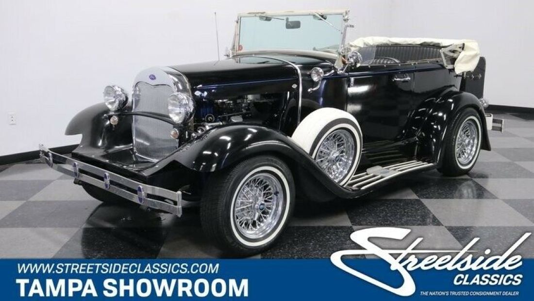 FORD 302 V8 C4 AUTO POWER BRAKES RARE GLASSIC REPLICA AFFORDABLE DROP TOP 1931 Ford Model A Phaeton Replica