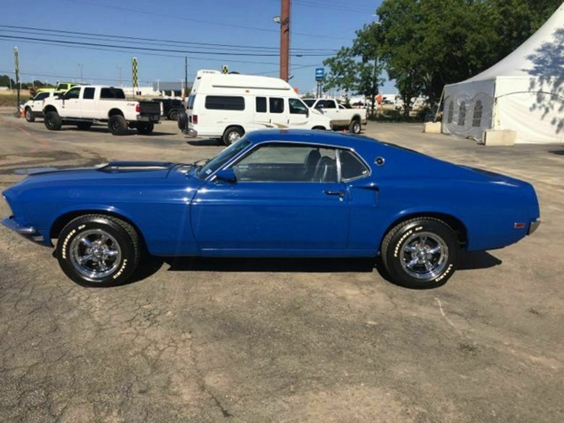 Ford 347 Stroker , 4 speed , 4 speed , Vintage A/C 1969 Ford Mustang Sports Roof Fastback v8 4speed