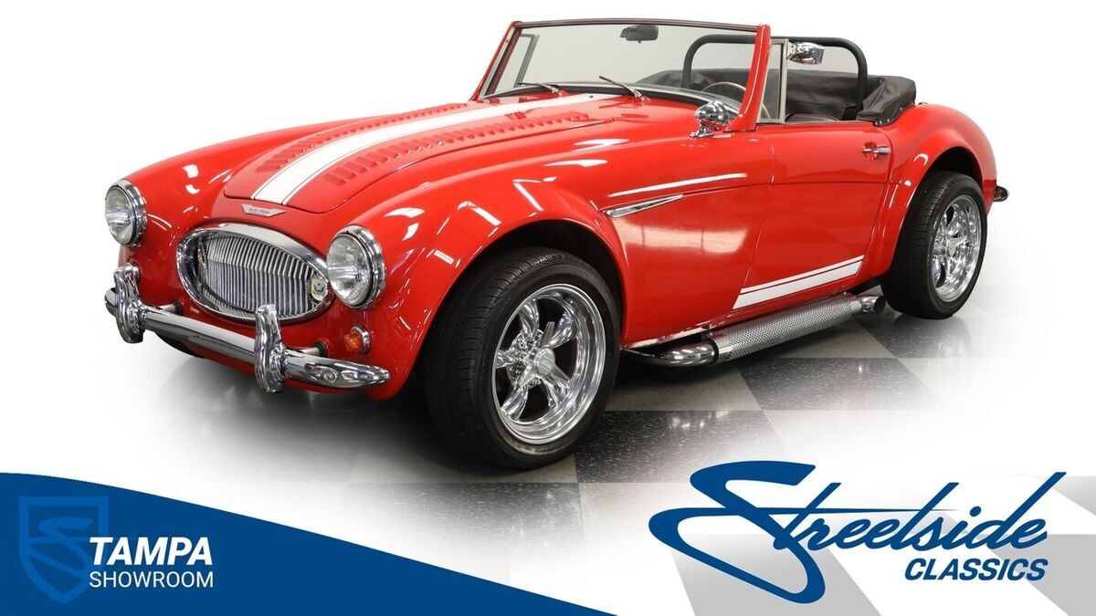 FORD 351 V8 5 SPEED MANUAL FRONT DISC POWER STEERING SIDE PIPES NEW WHEELS & TIR 1962 Austin Healey Sebring 5000 replica