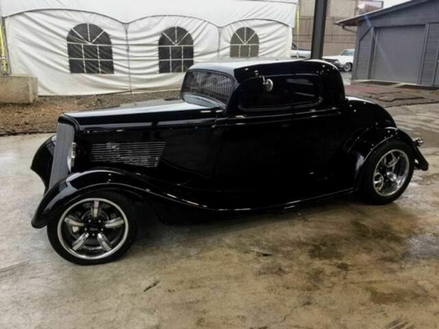 Ford 383 Stroker , 700R Auto , vintage A/C, pwr steering, & brakes, Raceline rim 1934 Ford 3 window coupe coupe , classic
