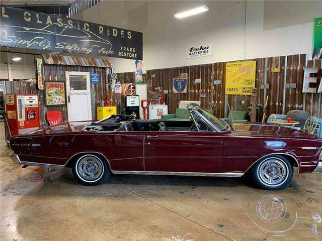 Ford 7-Litre Burgundy with 65,741 Miles, for sale! 1966 Ford 7-Litre 2 Door Convertible