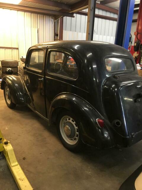 Ford Anglia "English Ford" 1952 Black 2 Door Sedan 1952 Ford Anglia