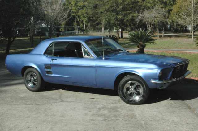 Ford, Blue, 1967, Mustang, custom, collectable, 289, v8 1967 Ford Mustang blue
