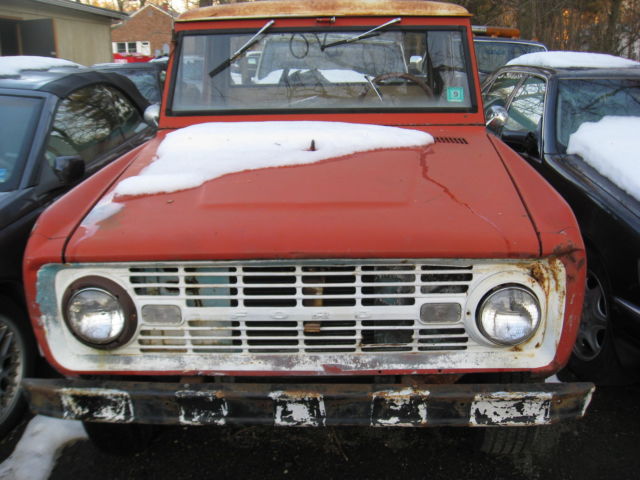 Ford Bronco 1/2 Cab 1968 Vintage Cond Original Unmolested Low Miles 1968 Ford Bronco