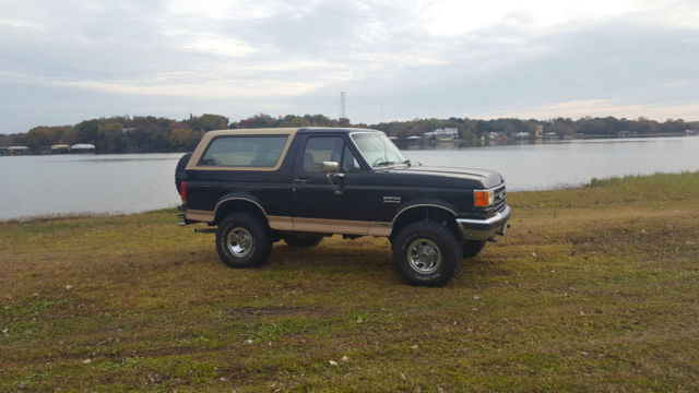 Ford Bronco 4x4 Lift Lifted 1990 off road mud 1990 Ford Bronco Eddie Bauer