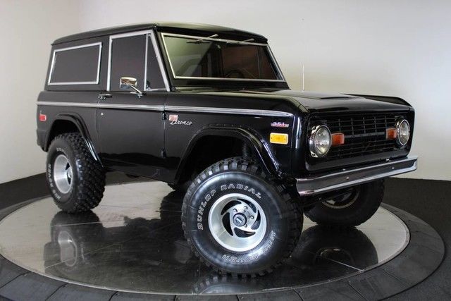 Ford Bronco Black with 1265 Miles, for sale! 1972 Ford Bronco Explorer