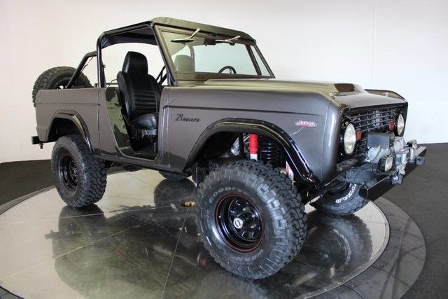 Ford Bronco Gray Metallic with 70100 Miles, for sale! 1966 Ford Bronco --