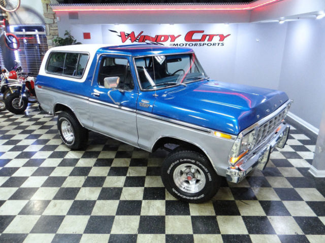 Ford Bronco Ranger XLT 4x4 1 Owner Only 51k Miles Rust Free West Coast Survivor! 1978 Ford Bronco