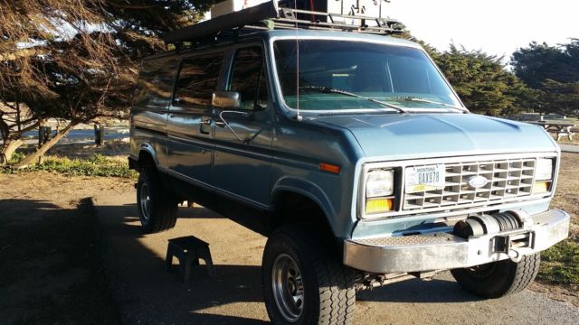 Ford E-Series Van 4x4 Adventure Vehicle 1991 Ford E-Series Van