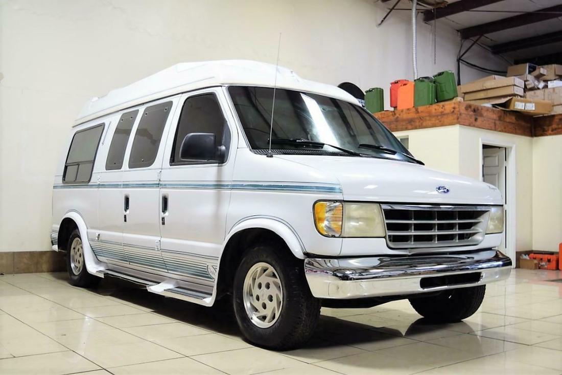 1993 Ford E-Series Van HANDICAP WHEELCHAIR CONVERSION VAN HIGH-TOP - photo 2