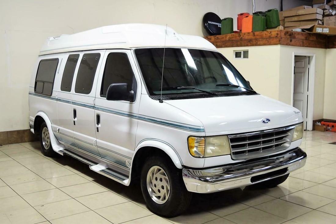 1993 Ford E-Series Van HANDICAP WHEELCHAIR CONVERSION VAN HIGH-TOP - photo 4