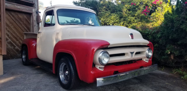 Ford F-100 1953 Short Bed Pickup Truck Ford 302 V8 Auto Classic Hot Rod Cruiser 1953 Ford F-100 Worldwide F100