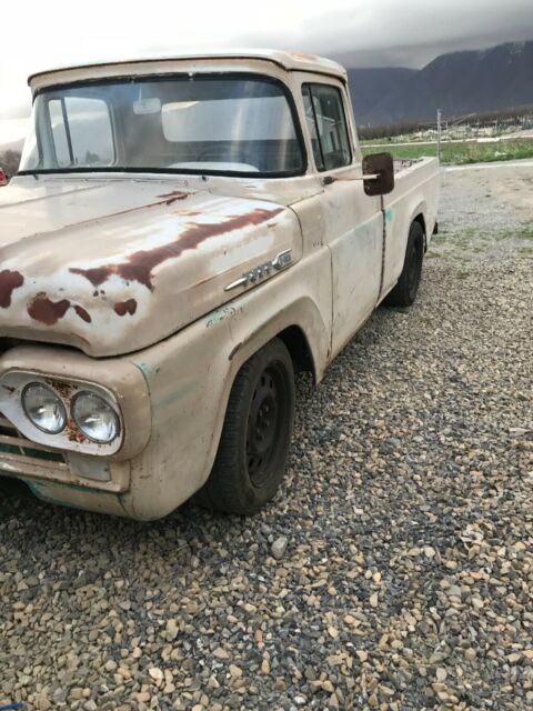 ford f-100 1960 4.8l v8 police interceptor, crown Vic 1960 Ford F-100