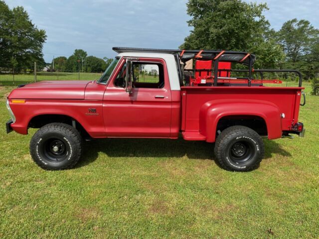 Ford F-100 4x4 Short Wheel Base Step Side Complete Restored 1976 Ford F-150