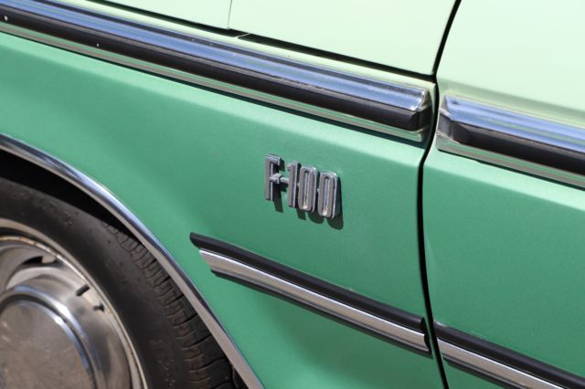 1973 Ford F-100 Light Green - photo 12