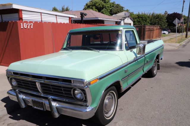1973 Ford F-100 Light Green - photo 2