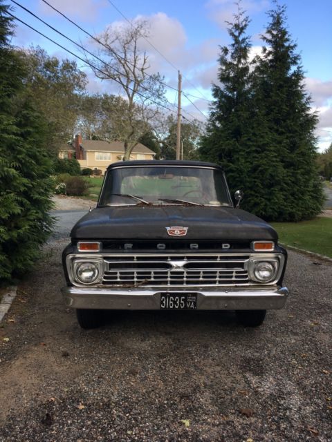 ford F 100 truck 1966 Ford F-100 custom cab
