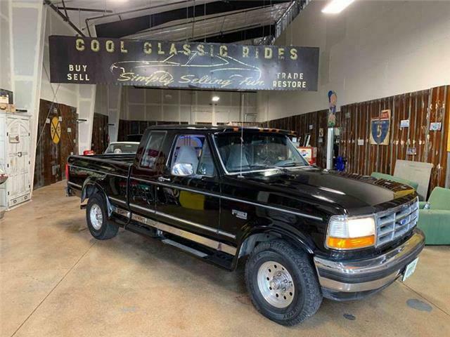 Ford F-150 Black with 176,794 Miles, for sale! 1994 Ford F-150 XLT 2dr 4WD Extended Cab LB