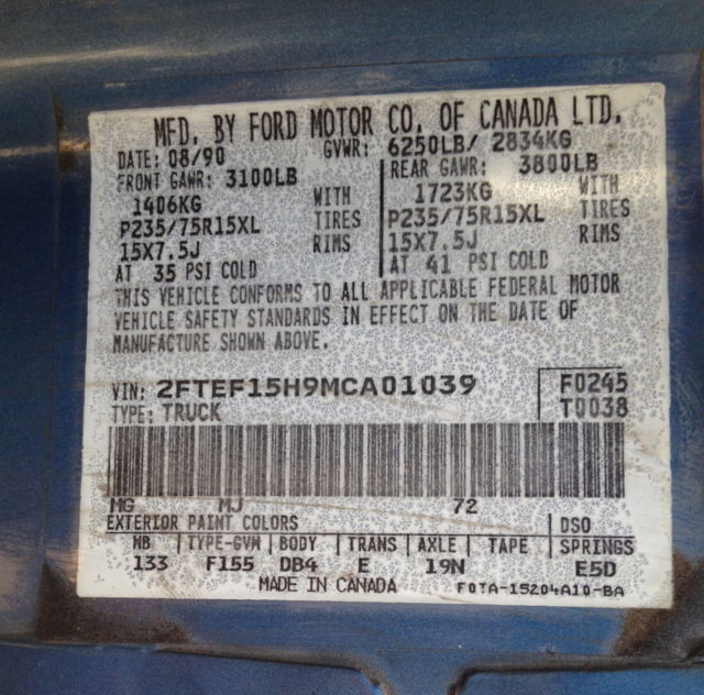 1991 Ford F-150 XLT Larait - photo 2