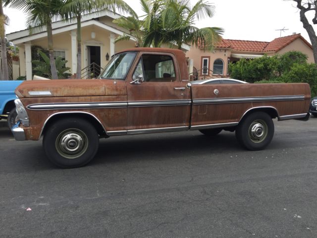 Ford F-250 TRUCK V8 352 Engine Manual Classic original 1967 Ford F-250 Ford F-250