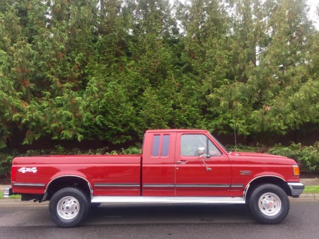 FORD F-250 XLT LARIAT EXTENDED CAB 4X4 PICKUP SUPER DUTY, F350, F150 LOW MILES 1991 Ford F-250 SUPER CLEAN ALL ORIGINAL LOW MILE 4WD 3/4 TON TRUCK