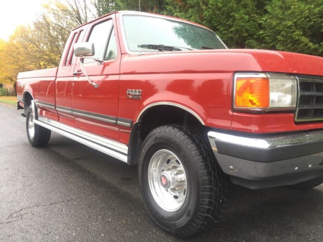 1991 Ford F-250 SUPER CLEAN ALL ORIGINAL LOW MILE 4WD 3/4 TON TRUCK - photo 7