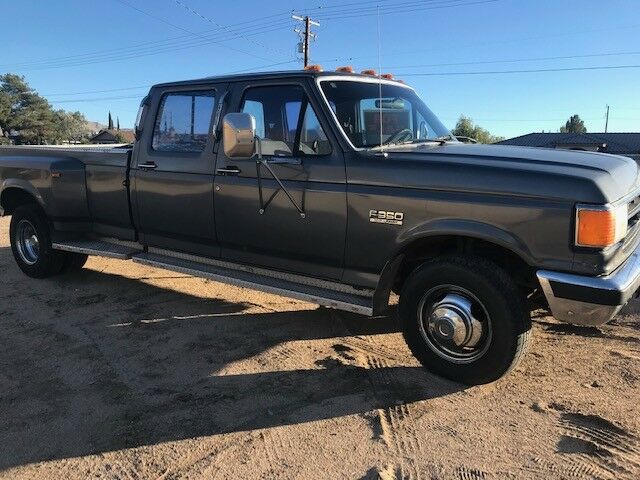Ford F-350 '91 4 Dr XLT Lariat Crew Cab Longbed Dually $4700 OBO 1991 Ford F-350 XLT