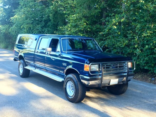 1987 Ford F-350 4WD SOLID AXLE 1 OWNER ALL ORIGINAL LOW MILES - photo 3