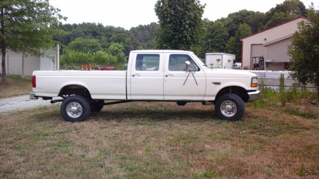 Ford F 350 DIESEL CREW CAB 4X4 IDI 7.3 20K miles 1994 Ford F-350 LX