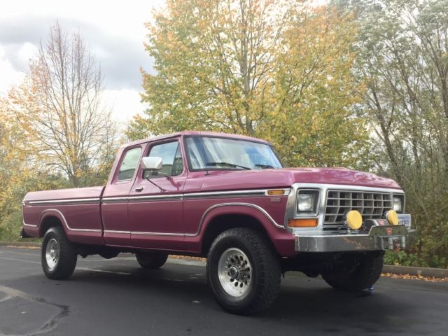 1979 Ford F-350 XLT RANGER CAMPER SPECIAL - photo 2