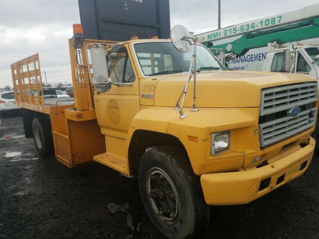 Ford F-700 Series Flat bed highway directional Truck 1994 Ford F-550 F-700 series