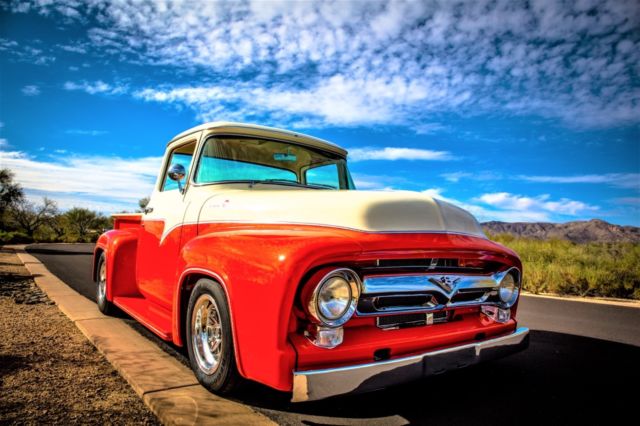 Ford F100 BIG WINDOW CUSTOM 1956 Ford F-100 Big Window