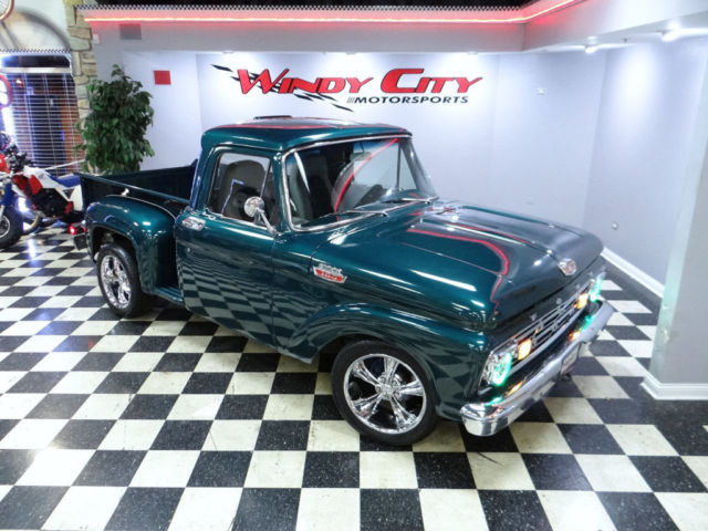 Ford F100 Custom Cab Pick Up 5.0 F.I Motor Custom Interior 18" Wheels Very Solid 1964 Ford F-100