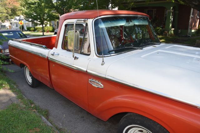 1966 Ford F-100 White - photo 9