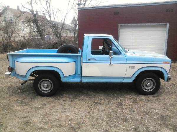 FORD F150 STEPSIDE 1986 1986 Ford F-150 XL