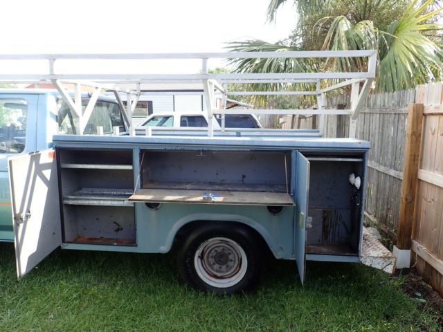 1992 Ford F-250 utility box work truck stahl - photo 10