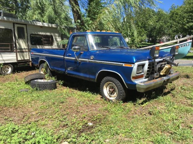 FORD F250 4x4 PLOW TRUCK 1979 Ford F-250