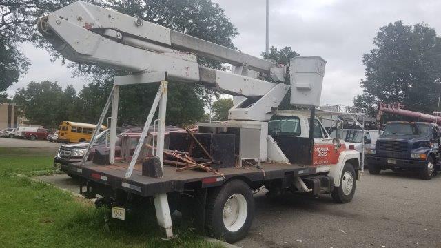 Ford F600 double bucket truck, non cdl, insulated 1993 Ford F600