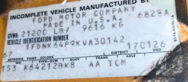 1989 Ford Other Pickups Bucket/ Boom/ Utility Body - photo 11