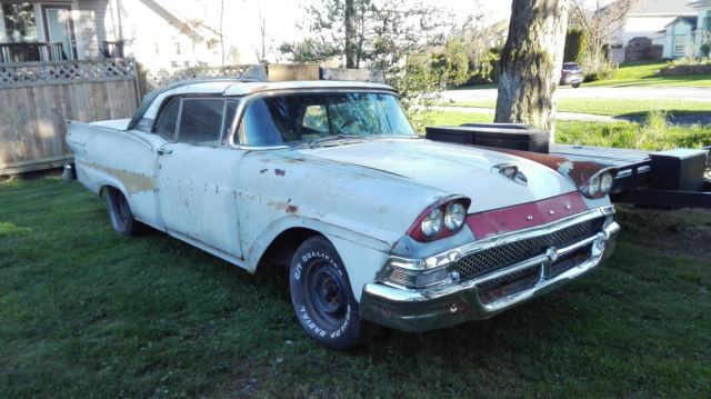 Ford Fairlane 500 Skyliner 1958 Retractable Roof 1958 Ford Fairlane Skyliner