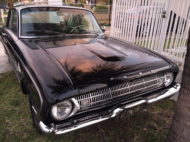 Ford Falcon 1961, color black, good condition 1961 Ford Falcon