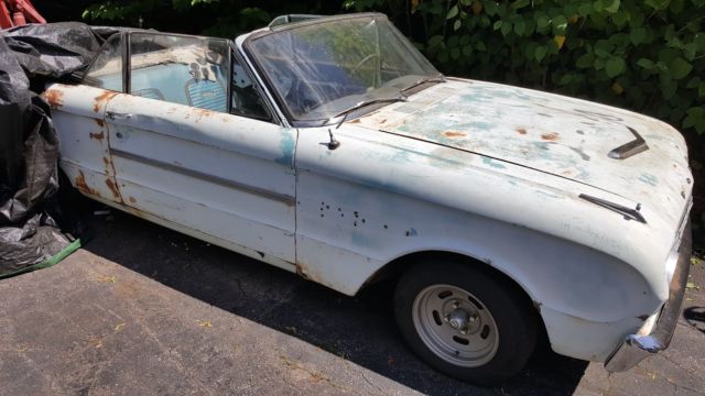 Ford Falcon Rare 1963 Convertible factory 4 speed with 6 cylinder engine 1963 Ford Falcon Futura