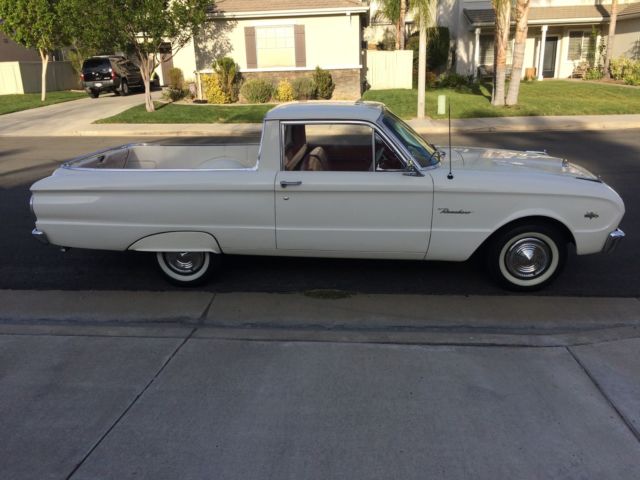 Ford Falcon White with 16,421 Miles, for sale! 1963 Ford Falcon -WHITE BEAUTY FROM CALIFORNIA-RUST FREE CLASSIC-
