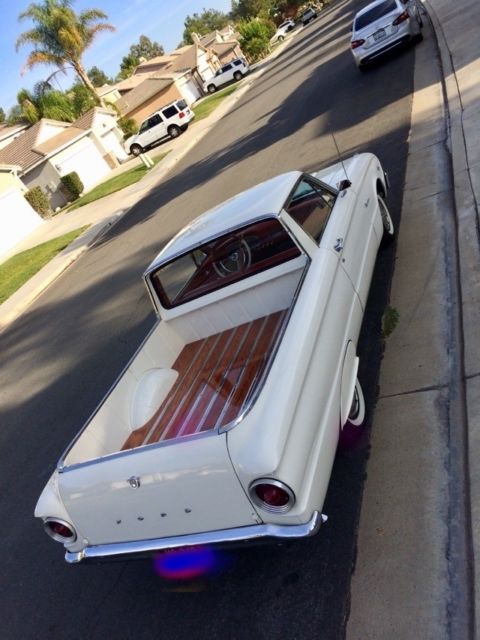 1963 Ford Falcon -WHITE BEAUTY FROM CALIFORNIA-RUST FREE CLASSIC- - photo 3