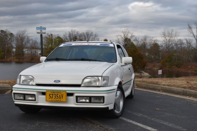 1991 Ford Fiesta RS TURBO MK3 SEE VIDEO - photo 4