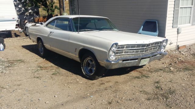 Ford Galaxie 500 third owner behind original buyer and son. 1967 Ford Galaxie 500