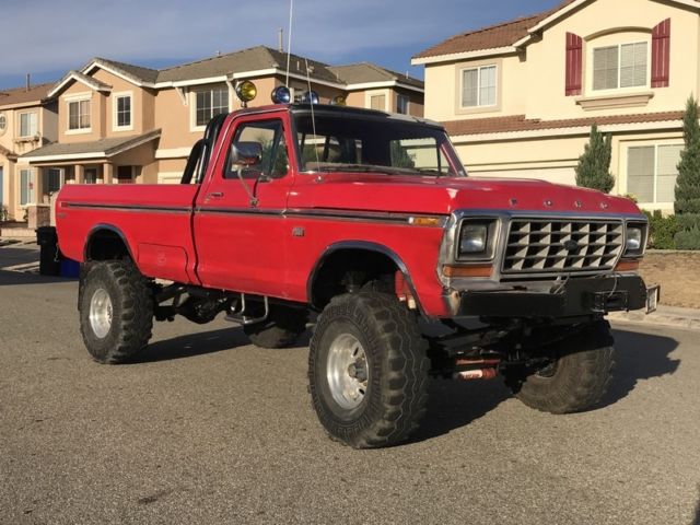 FORD HIGH BOY PICKUP TRUCK OVER 25+ PHOTO'S AND A VIDEO UPLOADED AT NO RESERVE 1976 Ford F-250 Ranger Highboy 4X4 Classic Vintage rare 4WD Pickup